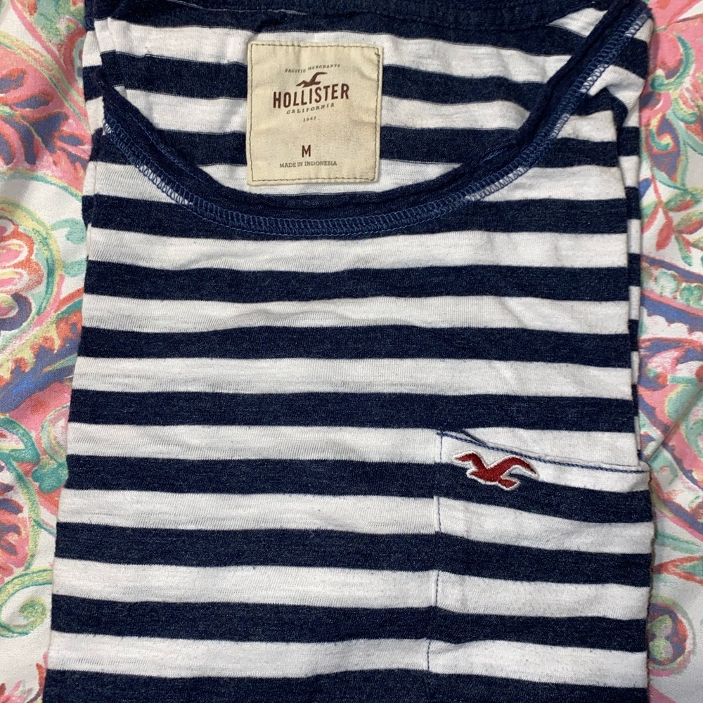Hollister striped long sleeve